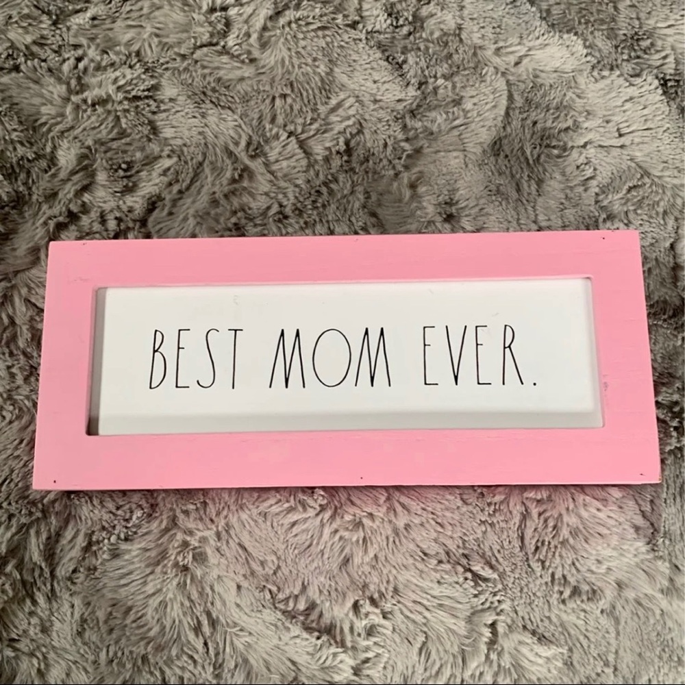 New Rae Dunn Best mom ever sign